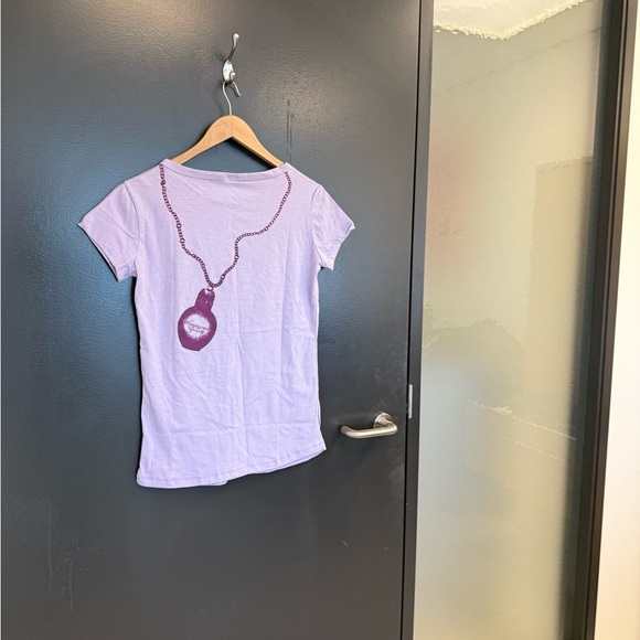 Taylor Swift S Never worn very rare “Wonderstruck” lilac Purple Fitted Polo Tee - Picture 5 of 13